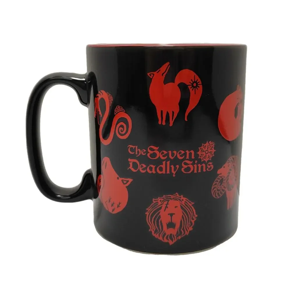 ABYstyle USA The Seven Deadly Sins Emblems 16OZ Ceramic Mug